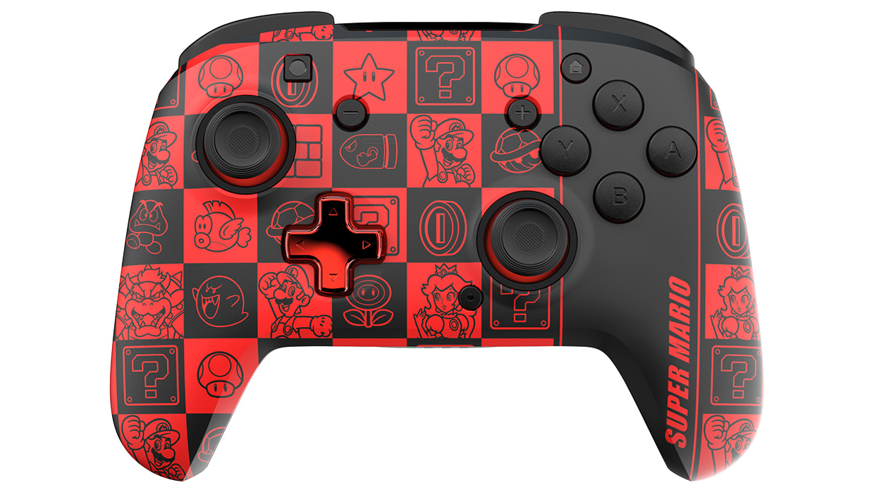 Pro controller nintendo switch mario sales